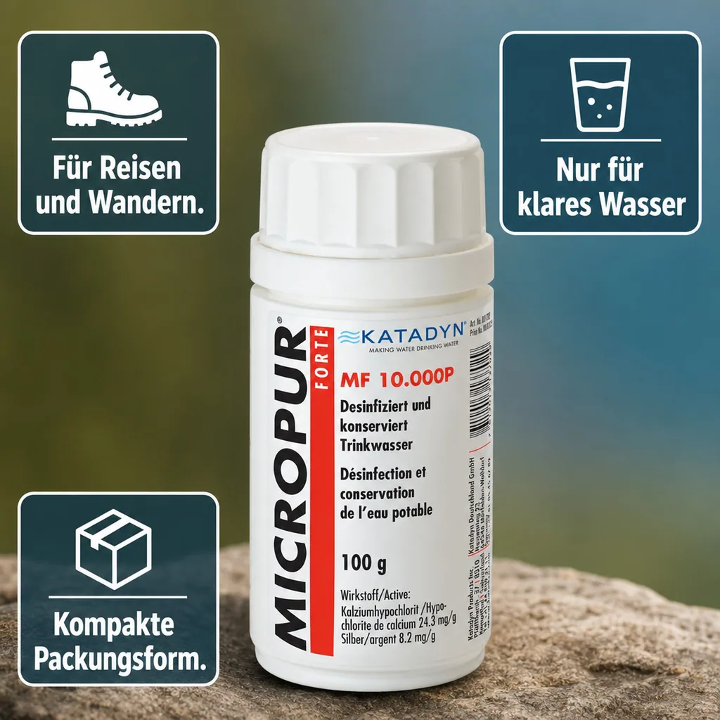 KATADYN Micropur Forte MF 10.000P - 100g Pulver