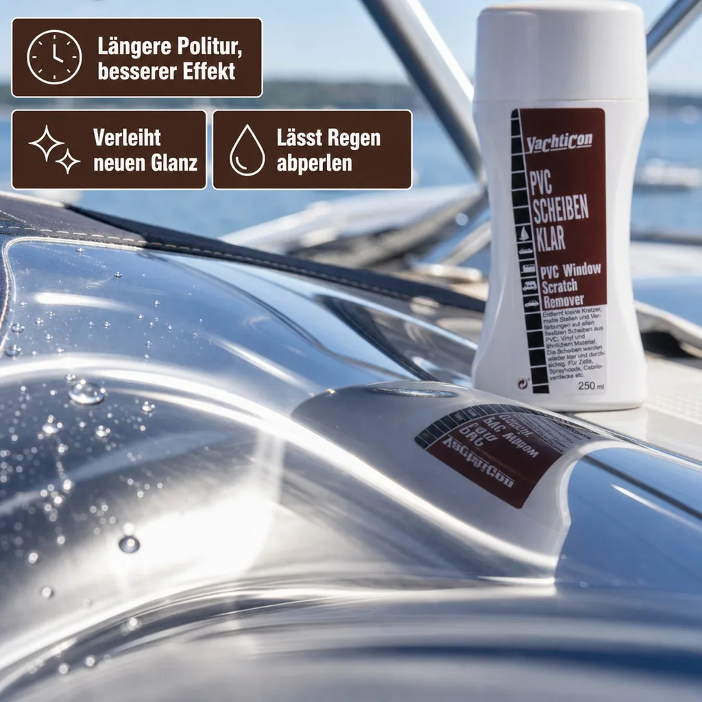YACHTICON PVC Scheiben Klar 250 ml