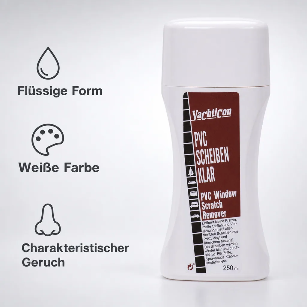 YACHTICON PVC Scheiben Klar 250 ml