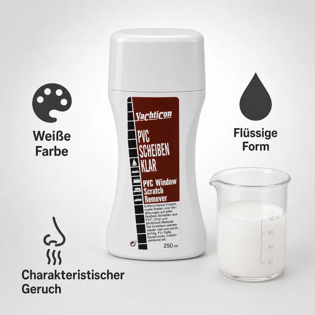 YACHTICON PVC Scheiben Klar 250 ml