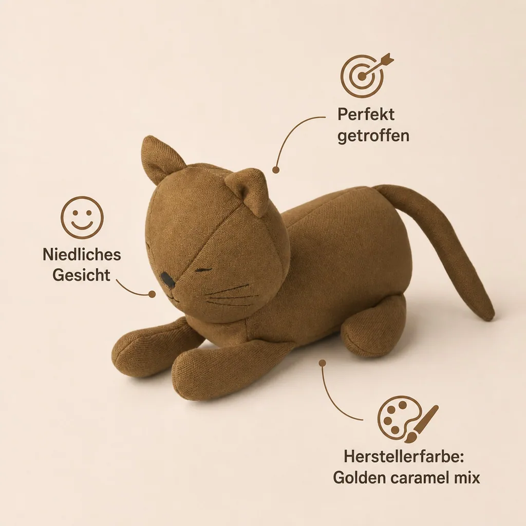Liewood Kuscheltier "Grayson Cat" caramel