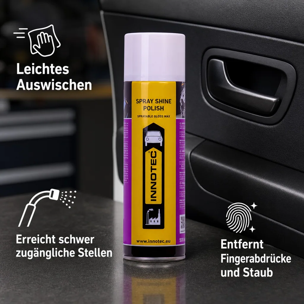 INNOTEC Spray Shine Polish 500 ml Lack- und Kunsstoffpolitur