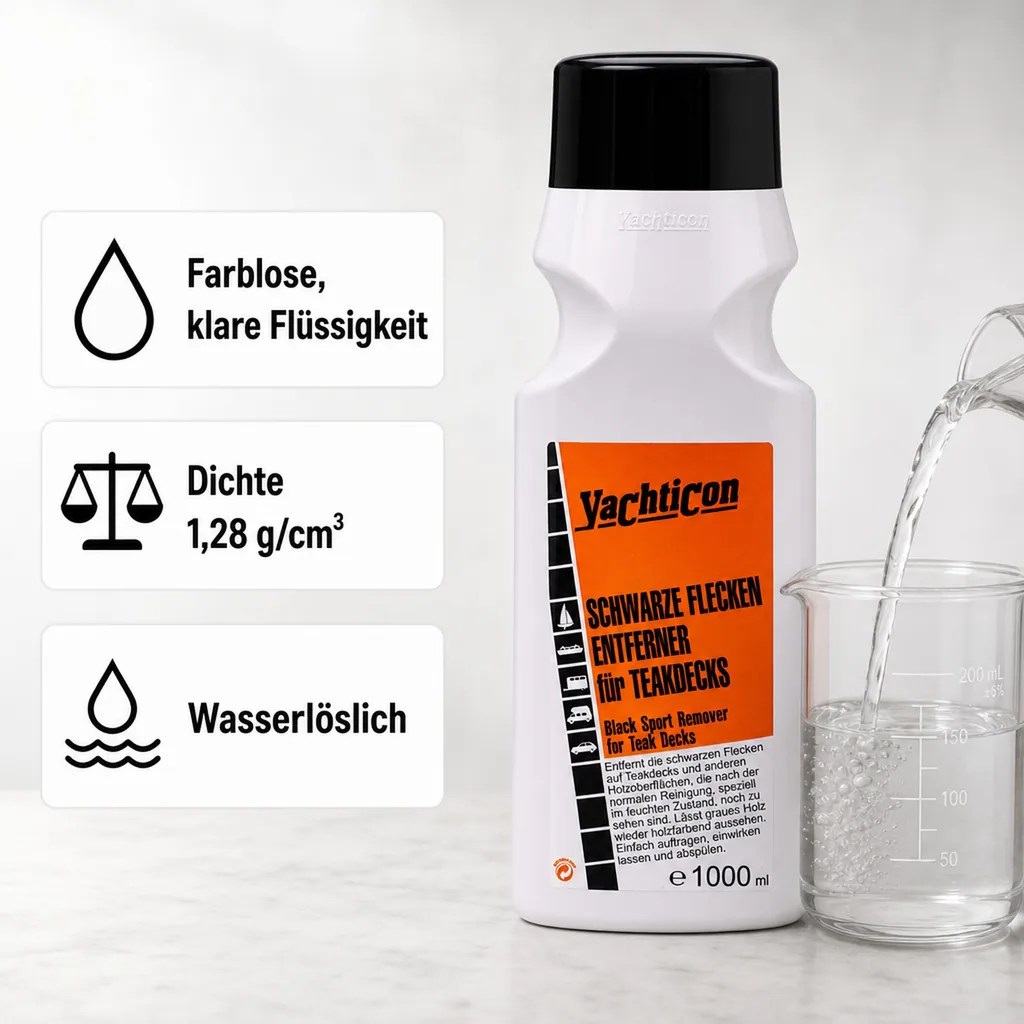 YACHTICON Schwarze Flecken Entferner 1 Liter