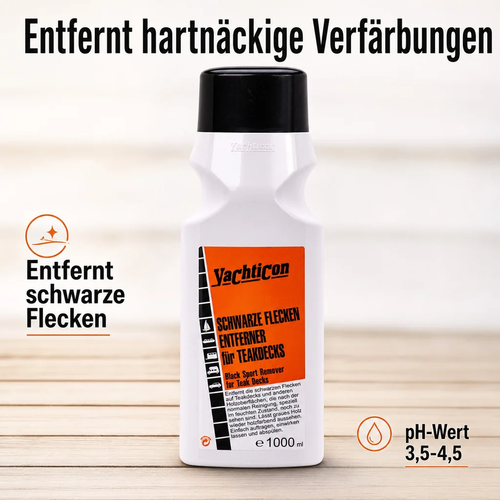 YACHTICON Schwarze Flecken Entferner 1 Liter