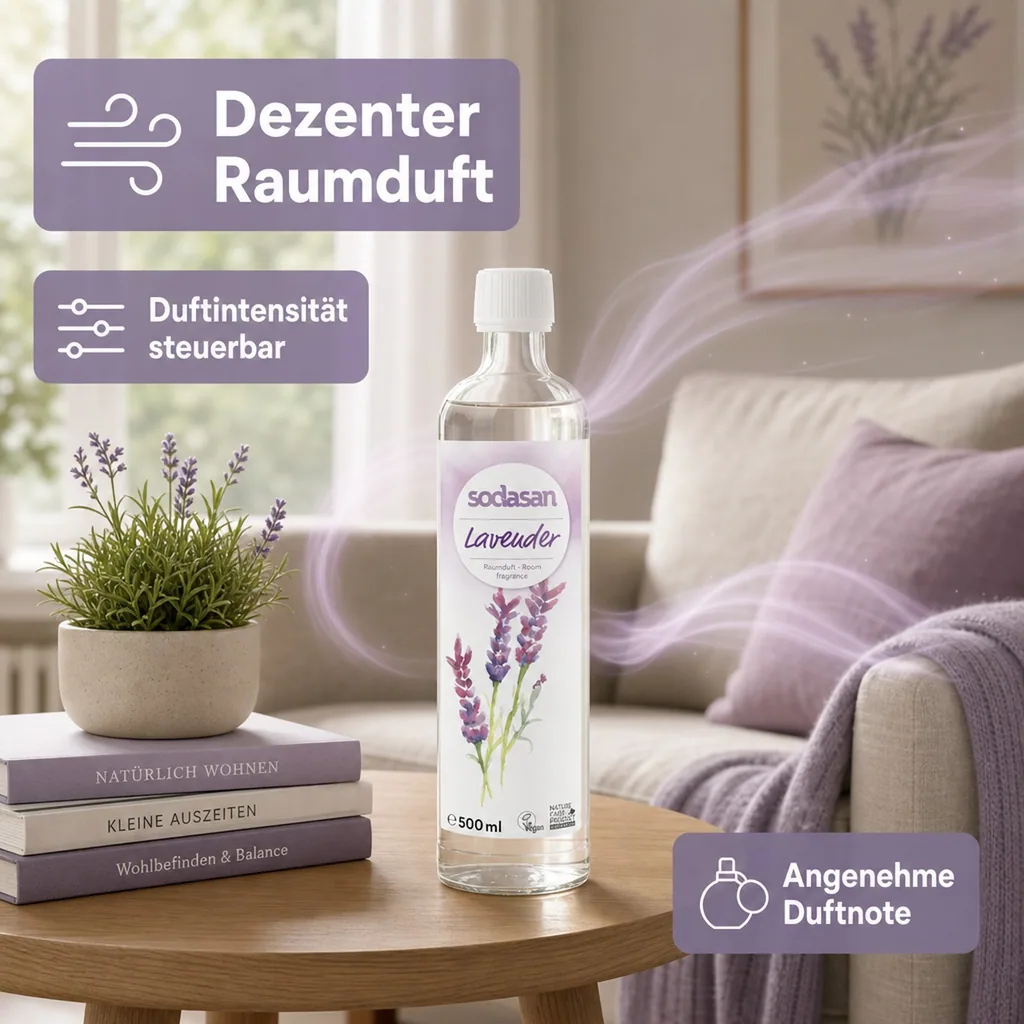 SODASAN Raumduft senses LAVENDER 500ml Nachfüller