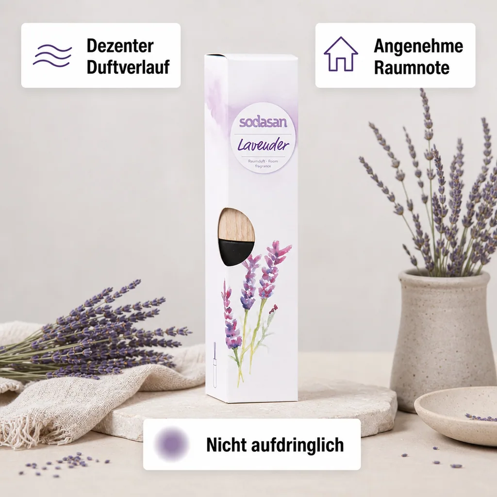 SODASAN Raumduft senses LAVENDER 200ml Lufterfrischer