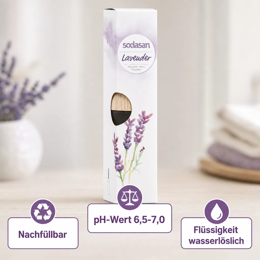 SODASAN Raumduft senses LAVENDER 200ml Lufterfrischer