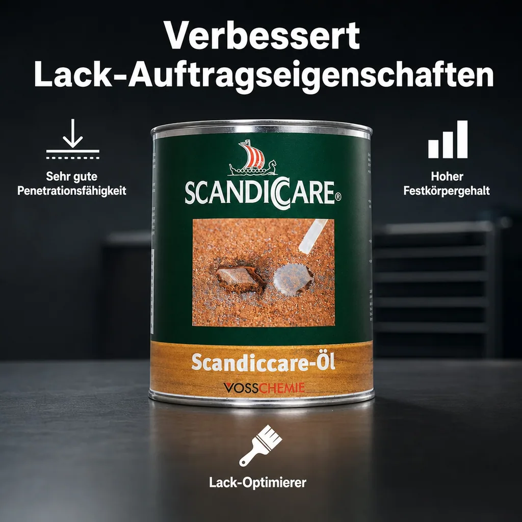 SC SCANDICCARE Öl 1 Liter Farbzusatz- und Rostversiegelung