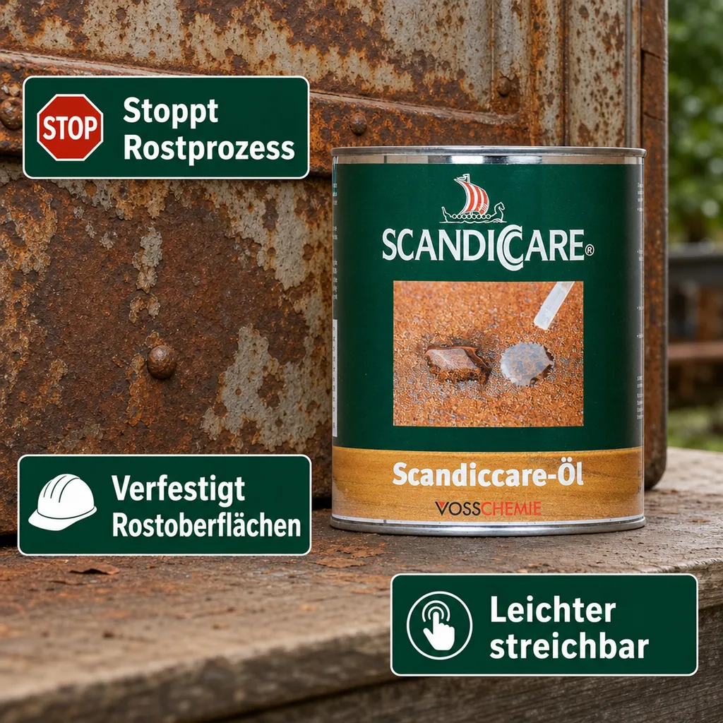 SC SCANDICCARE Öl 1 Liter Farbzusatz- und Rostversiegelung
