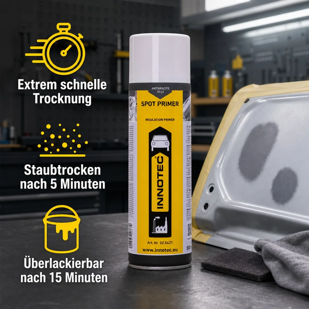 INNOTEC Spotprimer 500ml antrazit Isolierprimer