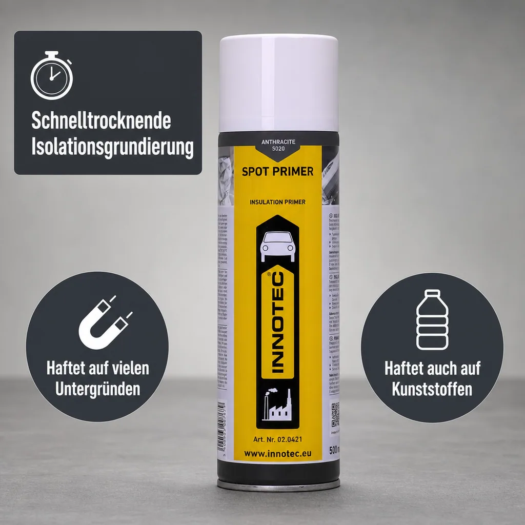INNOTEC Spotprimer 500ml antrazit Isolierprimer