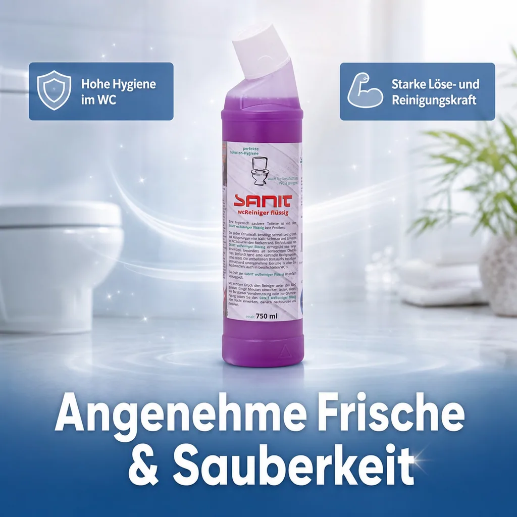 SANIT WC Reiniger flüssig 750 ml