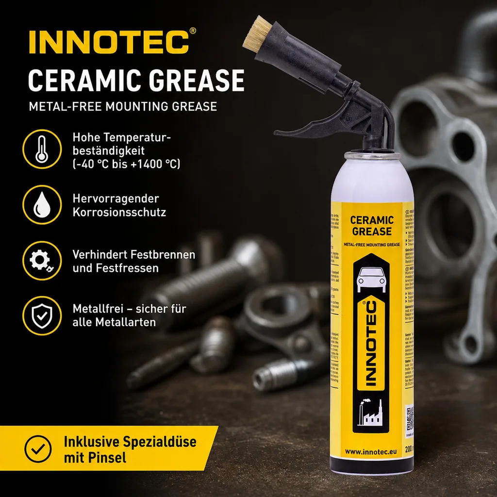 INNOTEC Ceramic Paste 200 ml Keramikfett incl. Spezialdüse