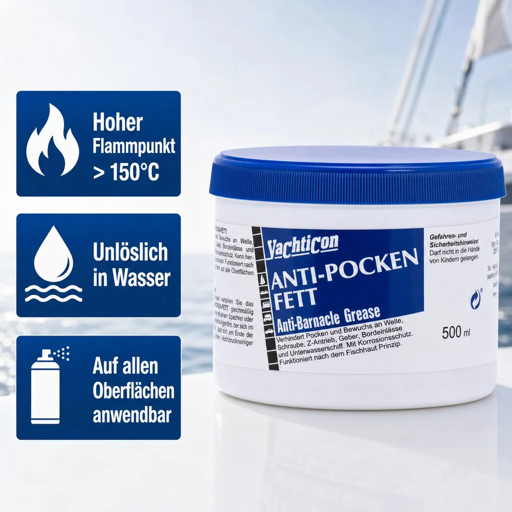 YACHTICON Anti Pocken Fett 500 ml