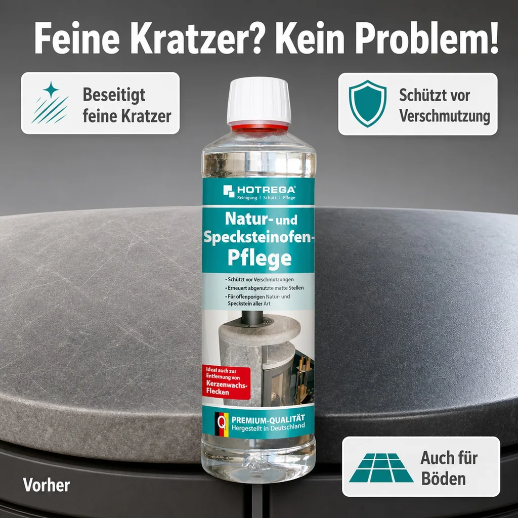 HOTREGA Natur- und Specksteinofen Pflege 500 ml