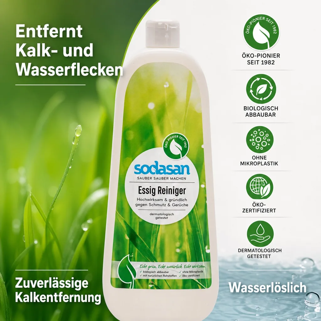 SODASAN Essigreiniger 1 Liter