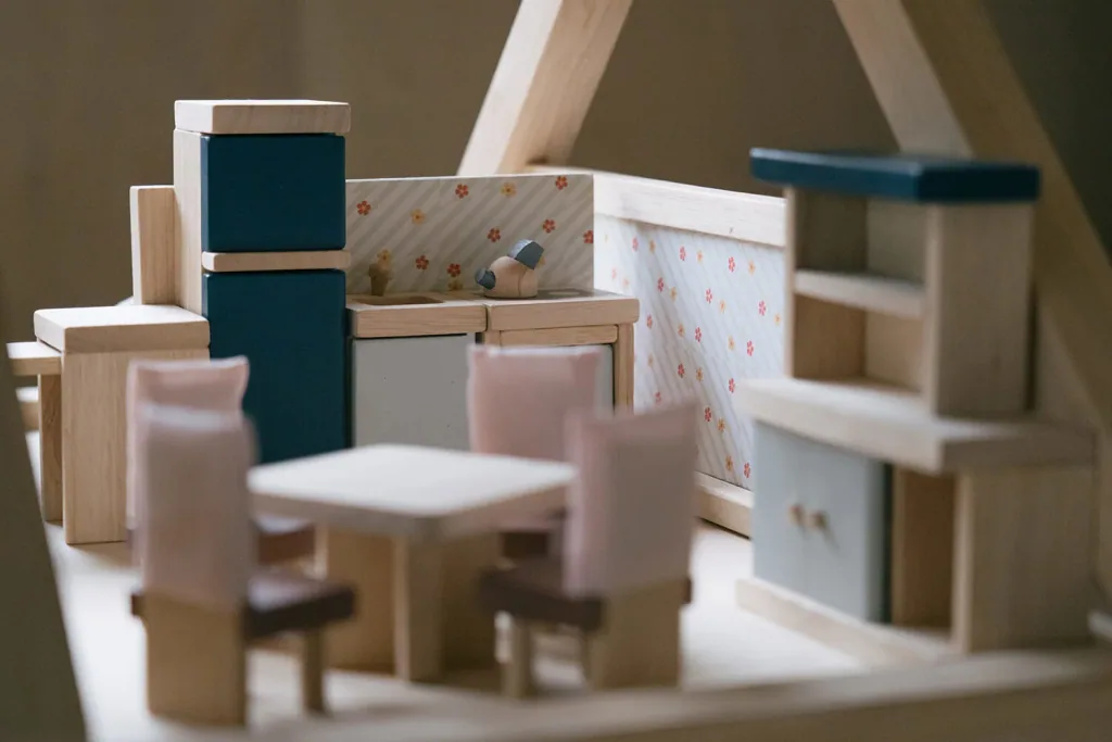Plan Toys Küche Orchard Zubehör für Puppenhaus