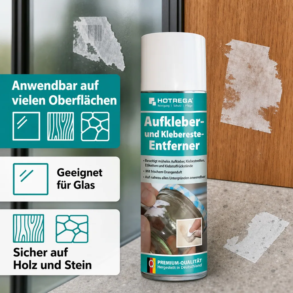 HOTREGA Aufkleber- und Klebereste Entferner 300 ml