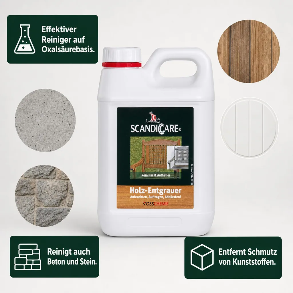 SC SCANDICCARE Holzentgrauer 2,5 Liter