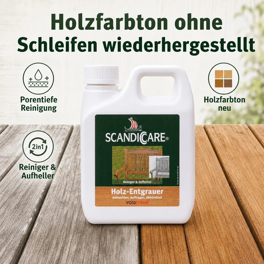 SC SCANDICCARE Holzentgrauer 1 Liter