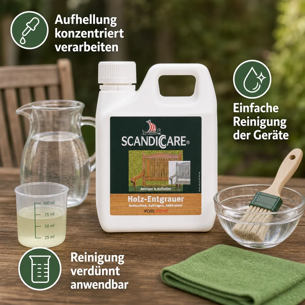 SC SCANDICCARE Holzentgrauer 1 Liter