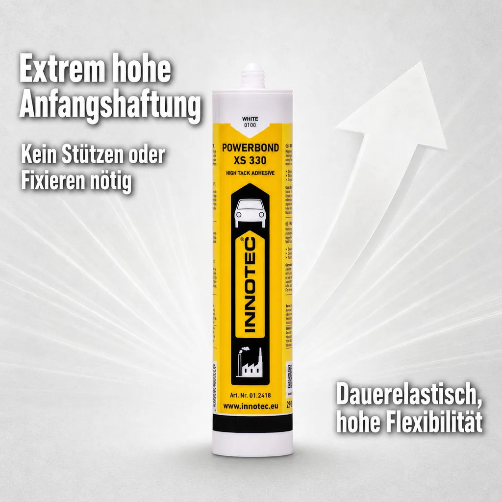 INNOTEC Powerbond XS 330 weiß 290ml Klebemasse inklusive Mischhülse