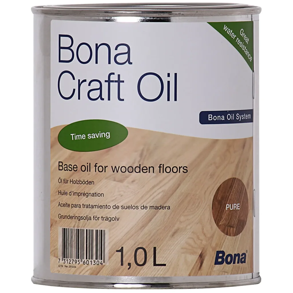 BONA Craft Oil PURE neutral in verschiedenen Größengebinden