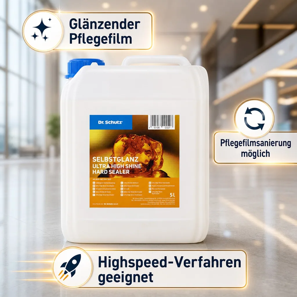 DR. SCHUTZ Selbstglanz Hartbeschichtung glänzend 5 Liter für 100m²