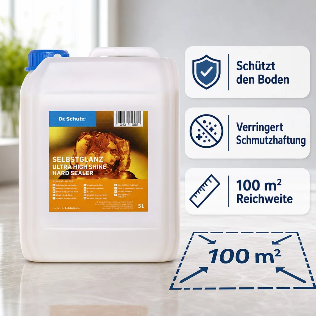 DR. SCHUTZ Selbstglanz Hartbeschichtung glänzend 5 Liter für 100m²