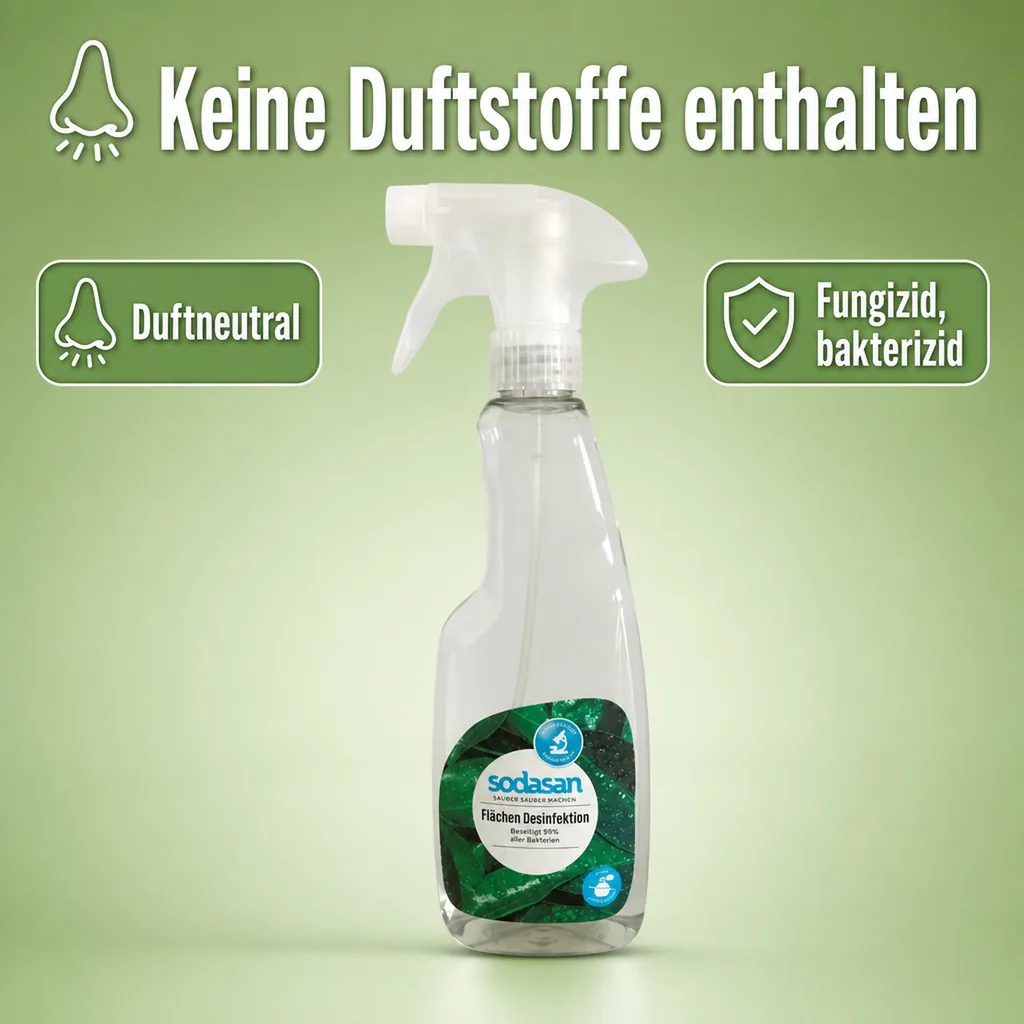 SODASAN Flächendesinfektion 500ml Sprayflasche