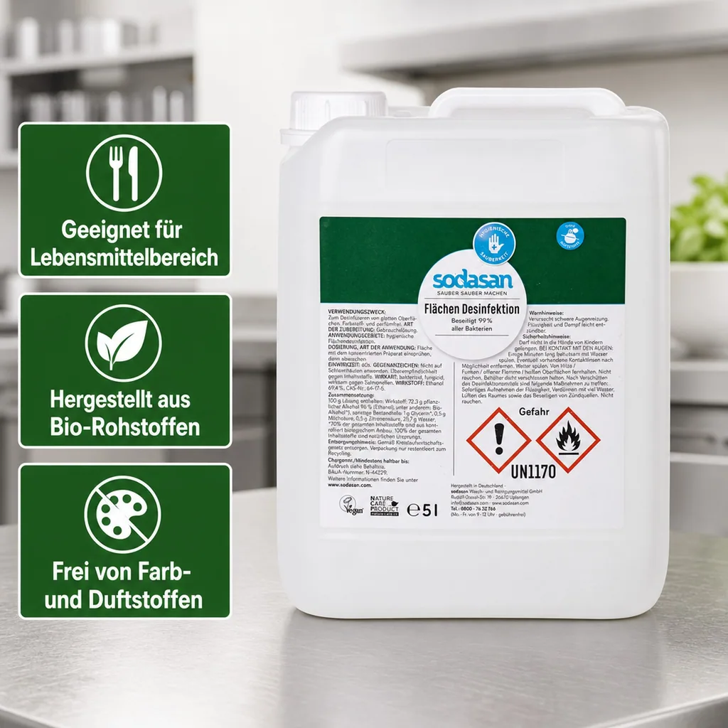 SODASAN Flächendesinfektion 5 Liter