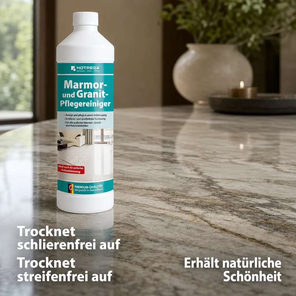 HOTREGA Marmor- und Granit- Pflegereiniger 1 Liter Konzentrat