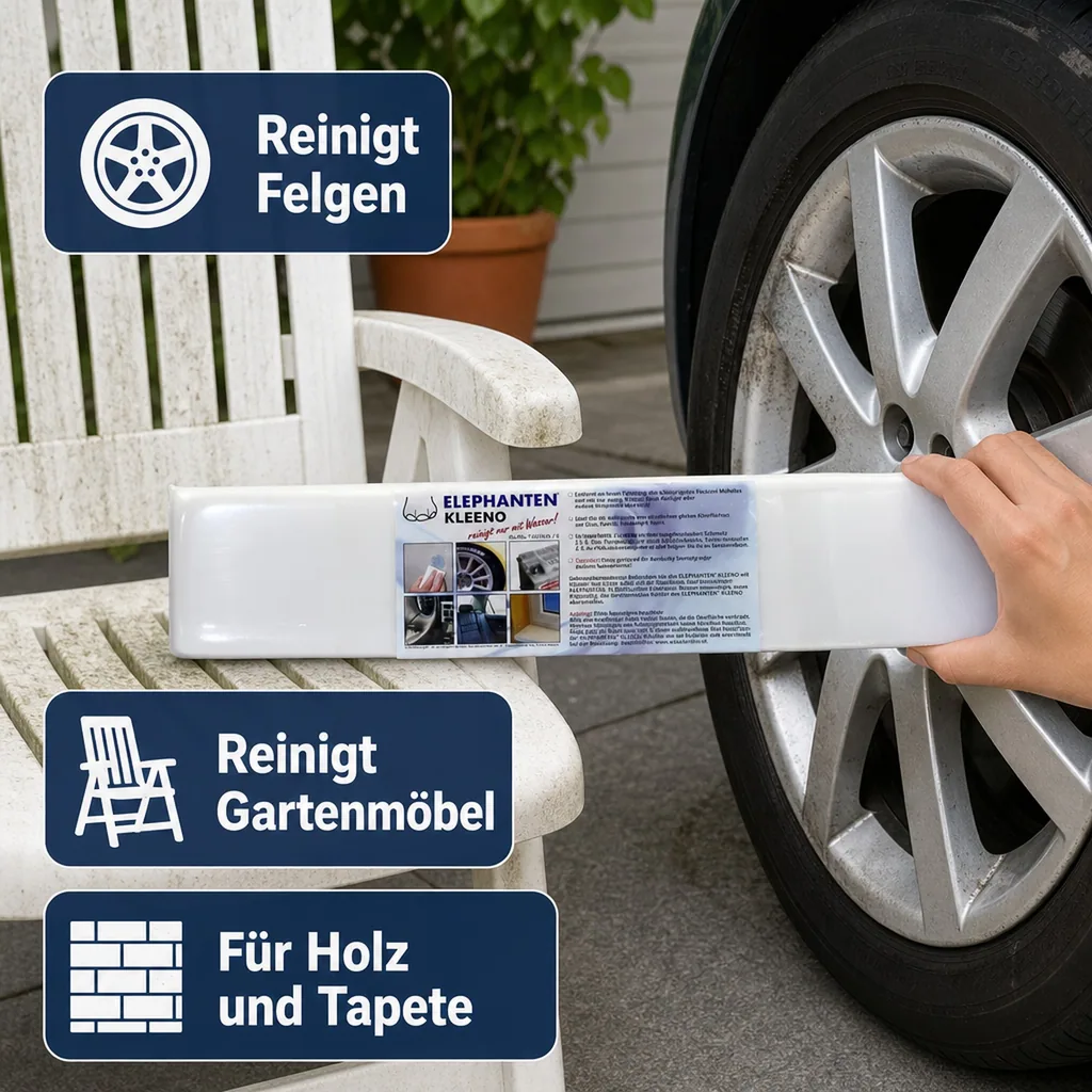INNOTEC ELEPHANTEN Kleenos Reinigungsschwamm 10er Packung