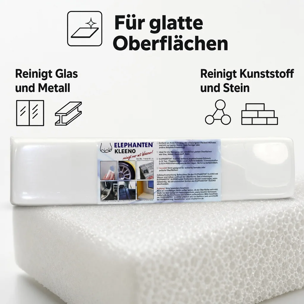 INNOTEC ELEPHANTEN Kleenos Reinigungsschwamm 10er Packung