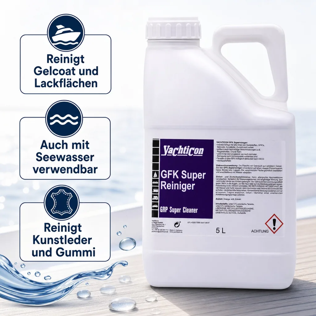 YACHTICON GFK Superreiniger 5 Liter Kanister