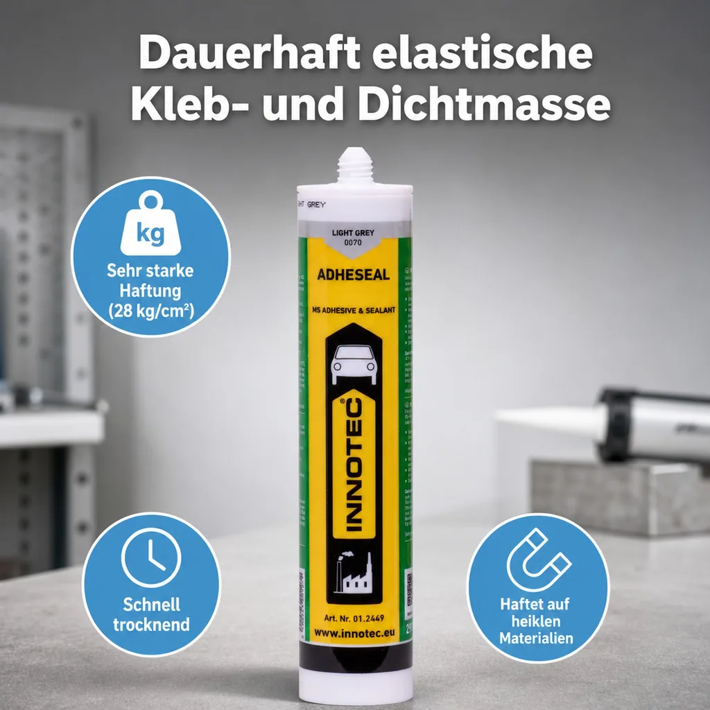 INNOTEC Adheseal 290 ml hellgrau incl. Spitze