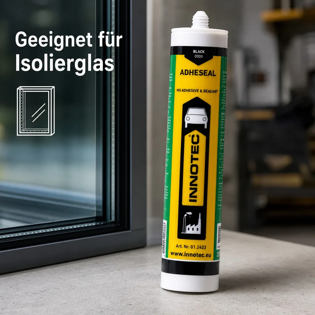 INNOTEC Adheseal 290 ml schwarz incl. Spitze