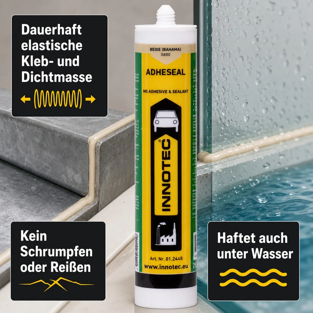INNOTEC Adheseal 290 ml beige Bahama incl. Spitze