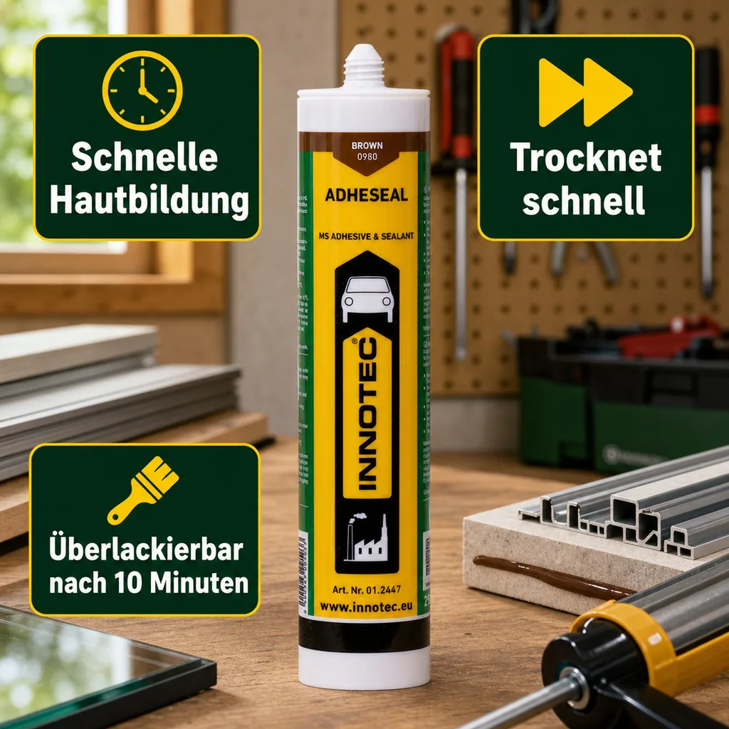 INNOTEC Adheseal 290 ml braun incl. Spitze