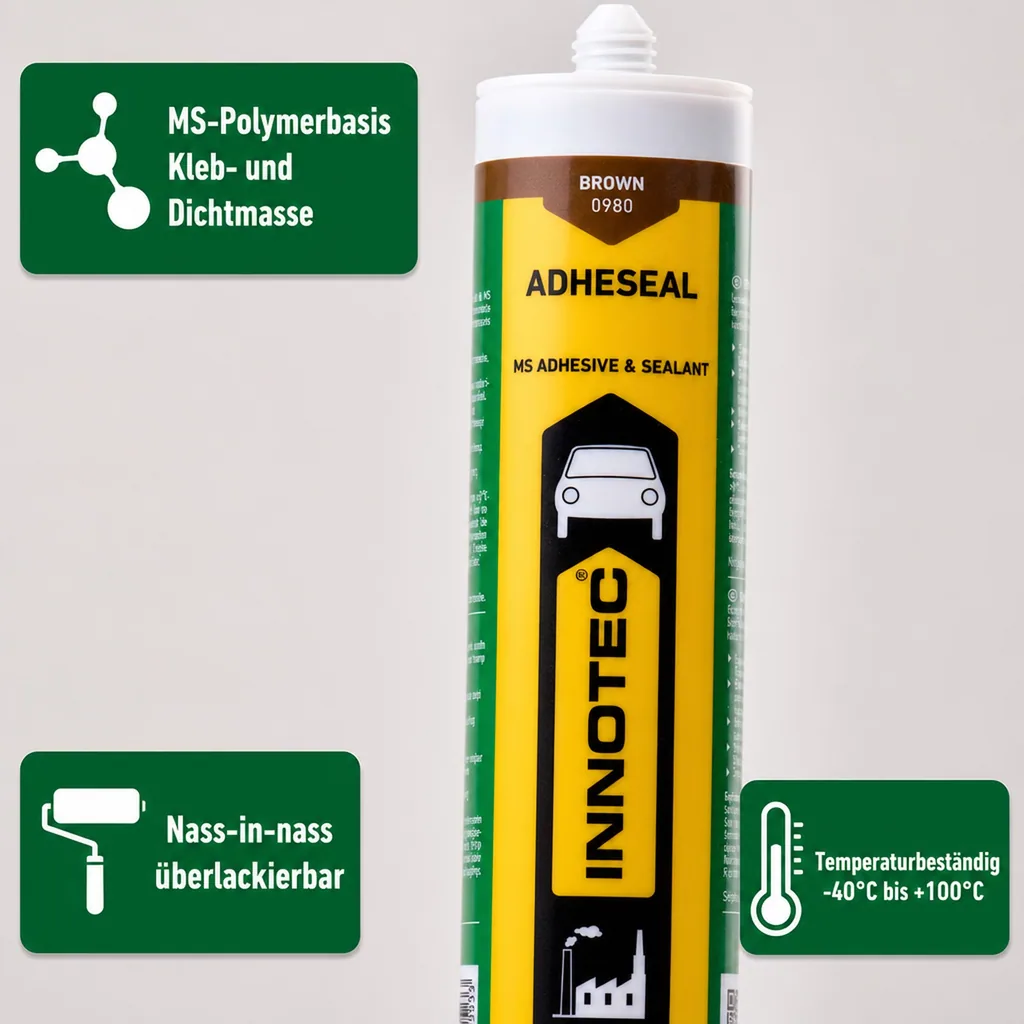 INNOTEC Adheseal 290 ml braun incl. Spitze