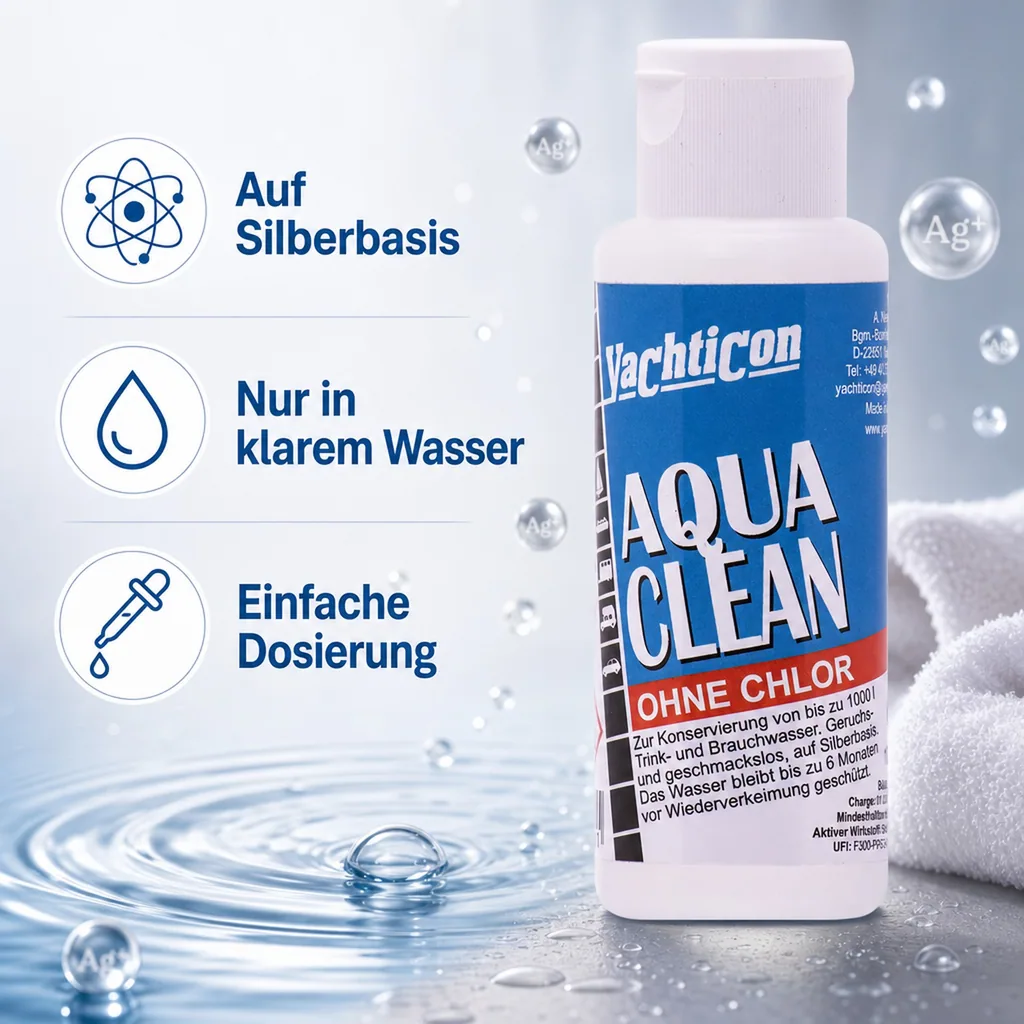 YACHTICON Aqua Clean AC 1000 flüssig ohne Chlor 100 ml