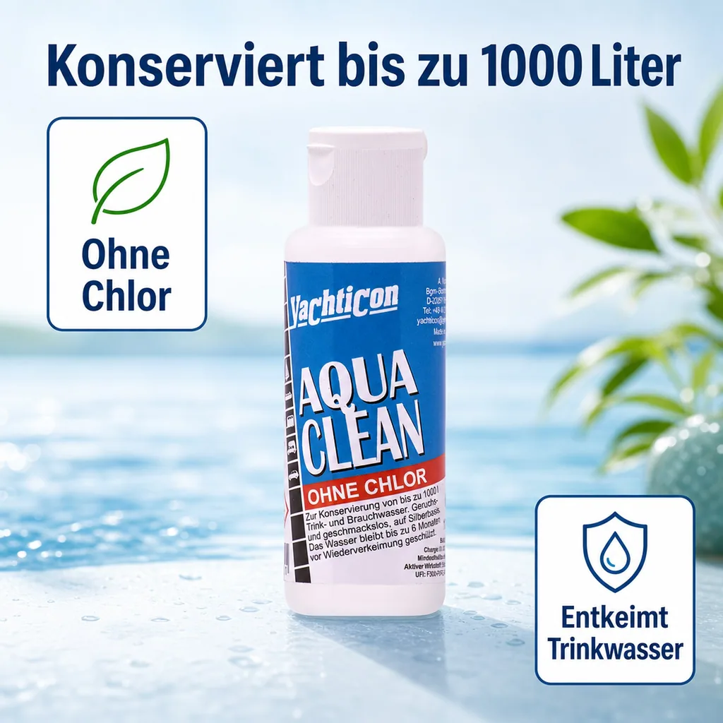 YACHTICON Aqua Clean AC 1000 flüssig ohne Chlor 100 ml