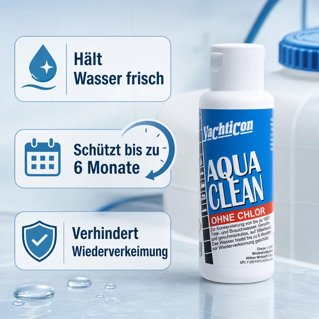 YACHTICON Aqua Clean AC 1000 flüssig ohne Chlor 100 ml