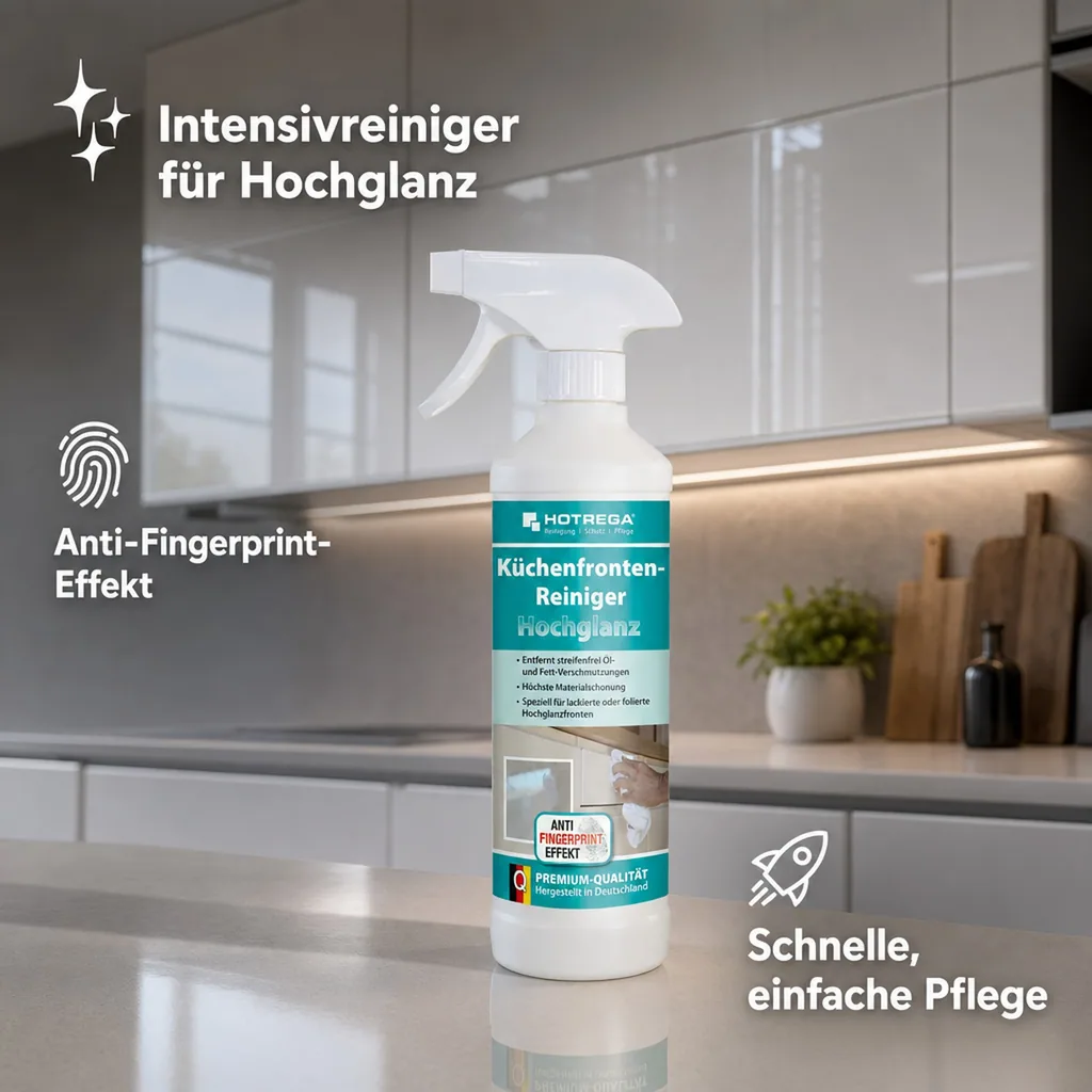 HOTREGA Küchenfronten Reiniger 500 ml Hochglanz