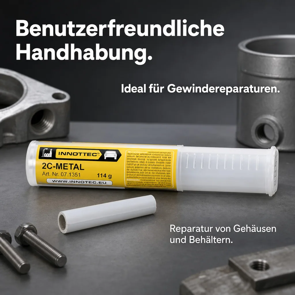 INNOTEC 2C Metall Knetmetall 114 g 07.1351