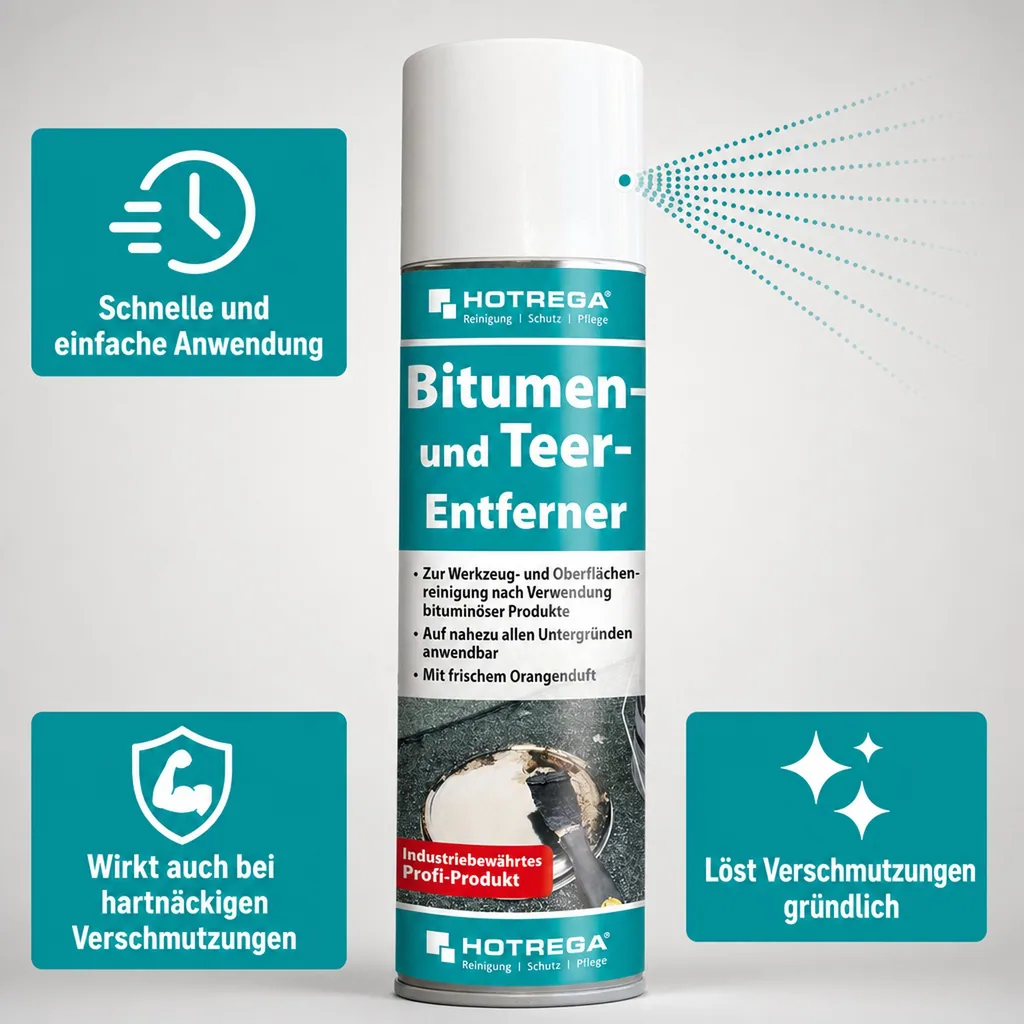 HOTREGA Bitumen- und Teer Entferner 300 ml Spraydose