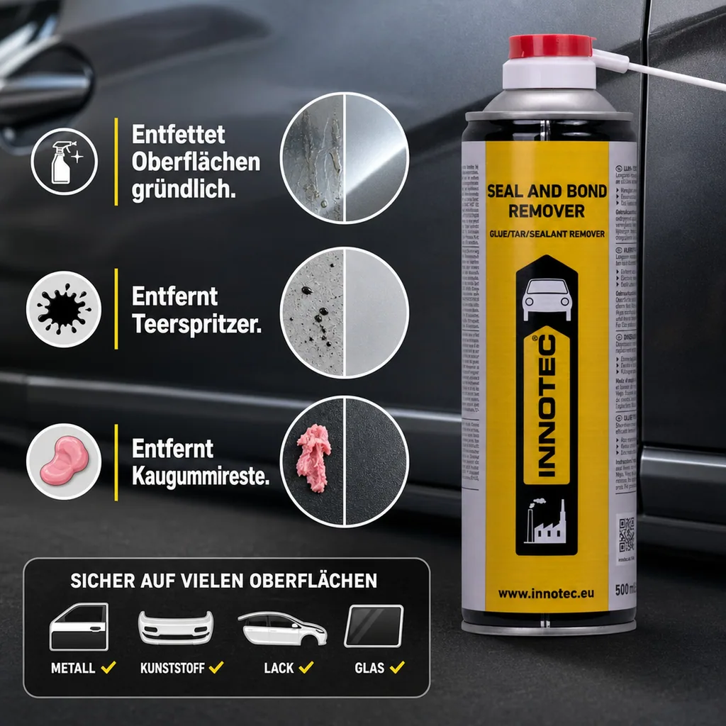 INNOTEC Seal and Bond Remover 500 ml Kleberesteentferner
