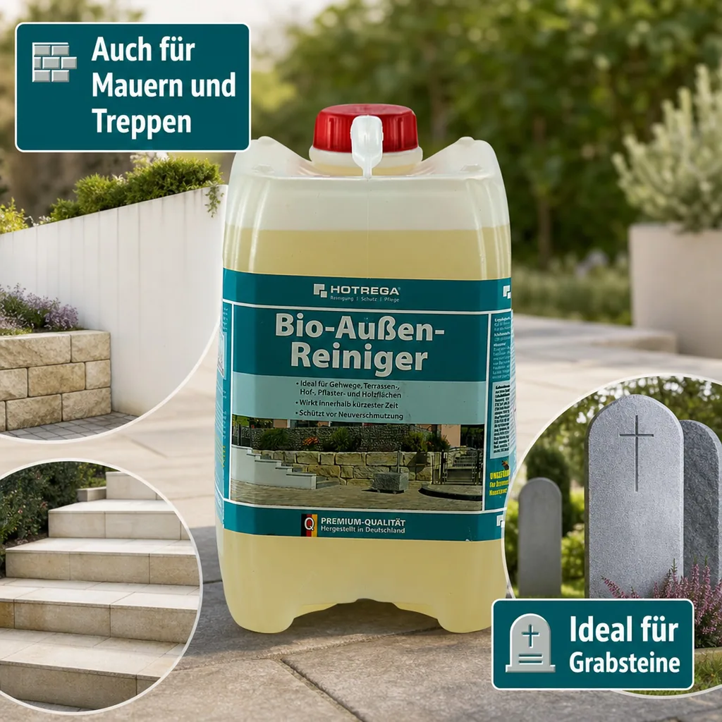 HOTREGA Bio Außen Reiniger 5 Liter Konzentrat