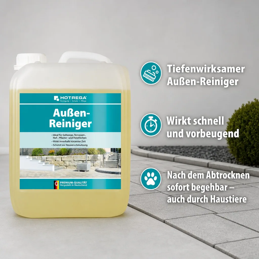 HOTREGA Außen-Reiniger 5 Liter Konzentrat