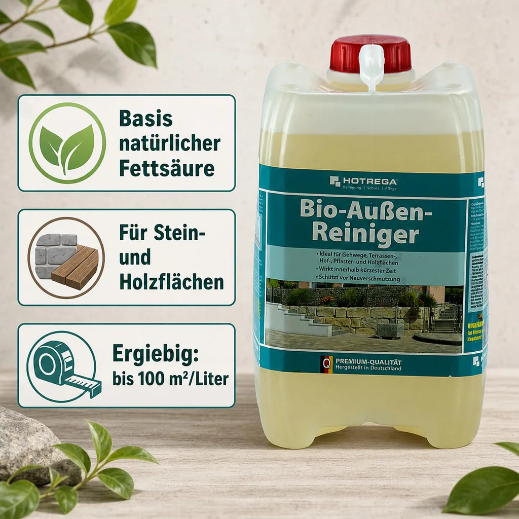 HOTREGA Bio Außen Reiniger 5 Liter Konzentrat